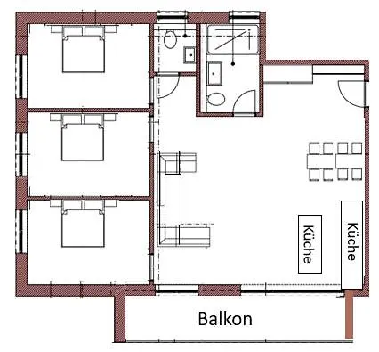 Lägenhet Berg Fux Luxurioese Doppelwohnung Sonthofen