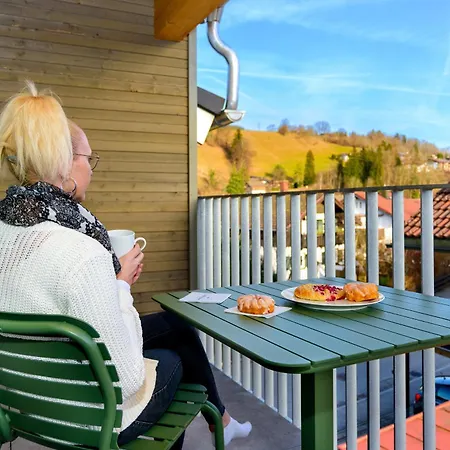 Berg Fux Luxurioese Doppelwohnung Lägenhet Sonthofen