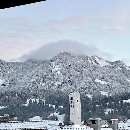 Berg Fux Luxurioese Doppelwohnung Apartment Sonthofen